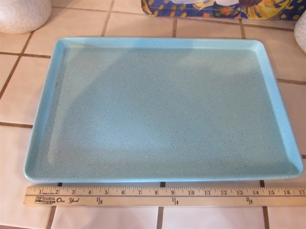 CANISTERS, COOKIE SHEET, TRAY, CUTTING BOARD & MORE