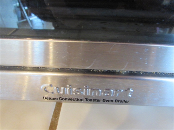 CUISINART DELUXE CONVECTION TOASTER OVEN BROILER