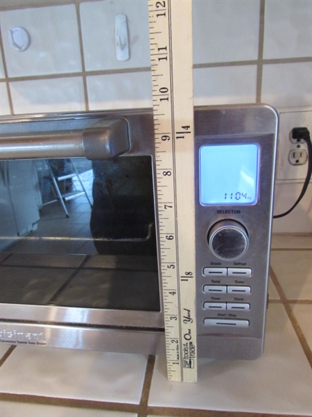 CUISINART DELUXE CONVECTION TOASTER OVEN BROILER