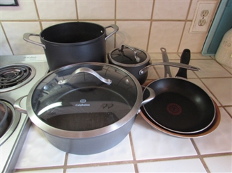 ASSORTED POTS & PANS