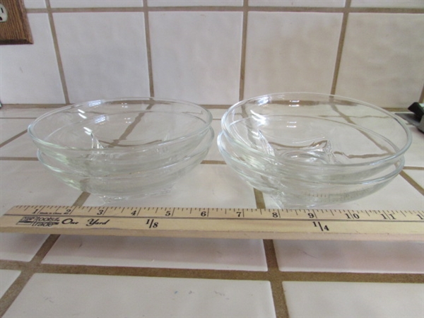 CRYSTAL & CLEAR GLASS DISHWARE & MORE