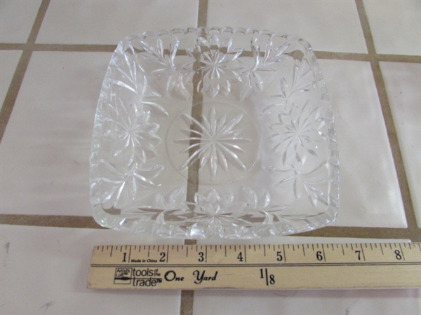 CRYSTAL & CLEAR GLASS DISHWARE & MORE