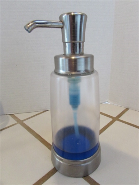 SOAP DISPENSERS & DECANTER