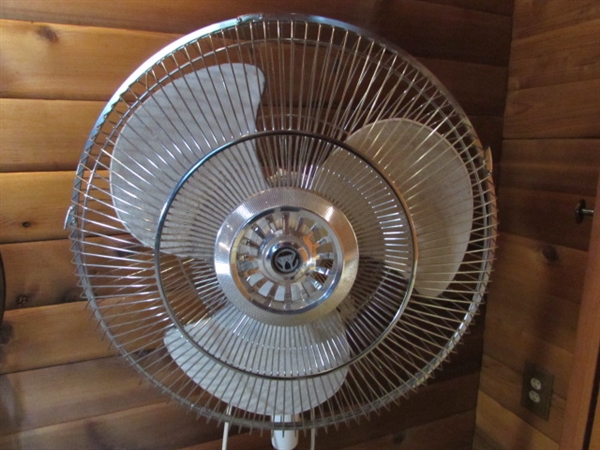 2 FLOOR FANS