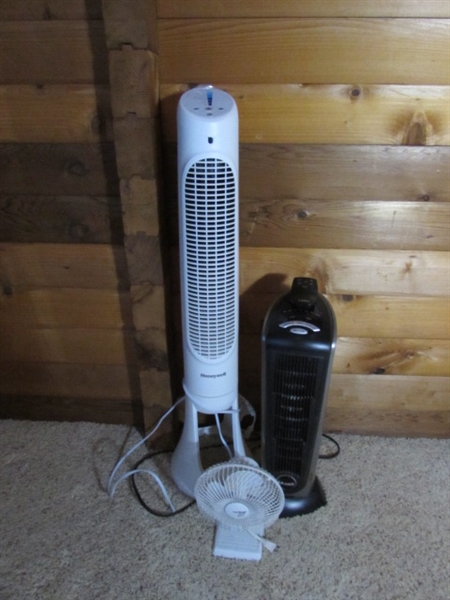 FANS & A HEATER