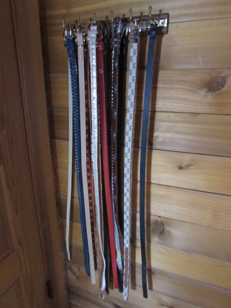 COLLECTION OF LADIES BELTS