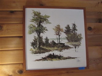 LANDSCAPE ART SIGNED BY R. WALTER