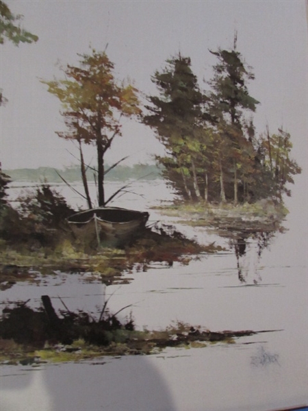 LANDSCAPE ART SIGNED BY R. WALTER