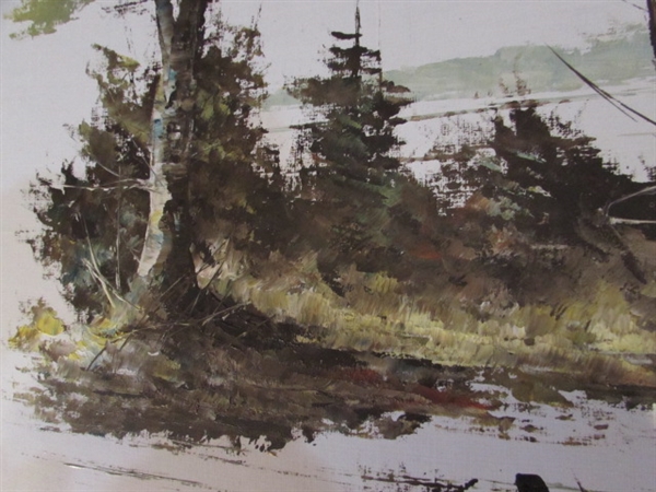 LANDSCAPE ART SIGNED BY R. WALTER