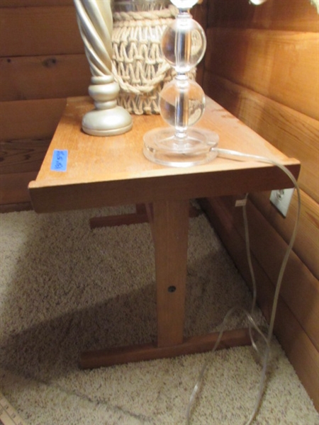 TABLE, LAMP, BASKET, DECOR & MORE