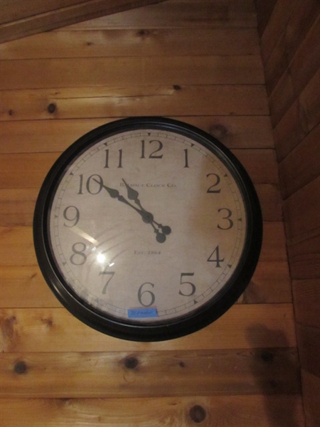 30 DIAMETER WALL CLOCK