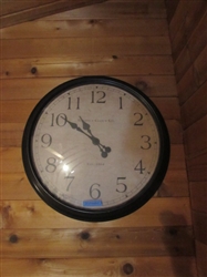 30" DIAMETER WALL CLOCK