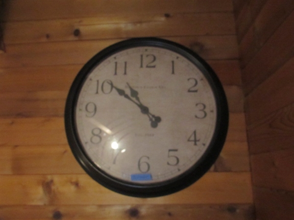 30 DIAMETER WALL CLOCK