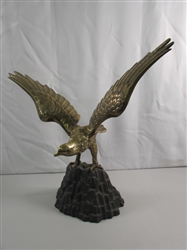 BRASS EAGLE STATUE