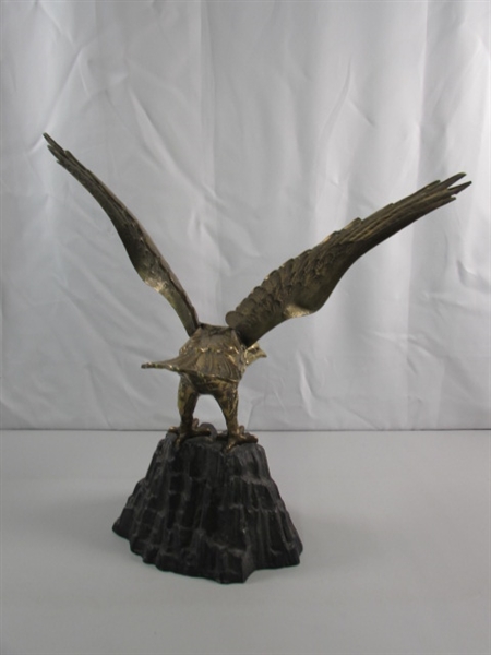 BRASS EAGLE STATUE