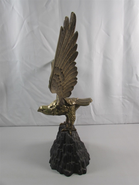 BRASS EAGLE STATUE