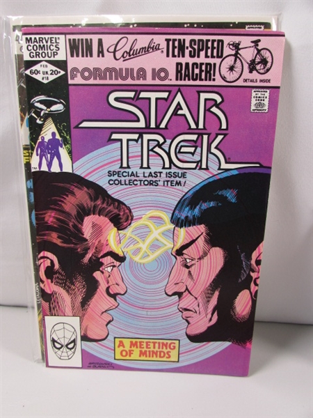 VINTAGE STAR TREK COMIC BOOKS