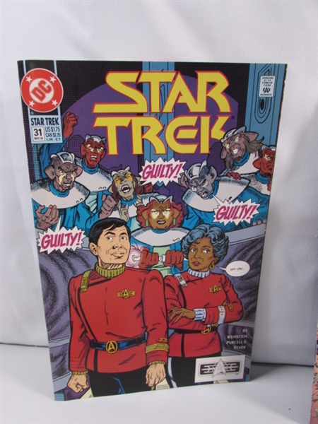 VINTAGE STAR TREK COMIC BOOKS