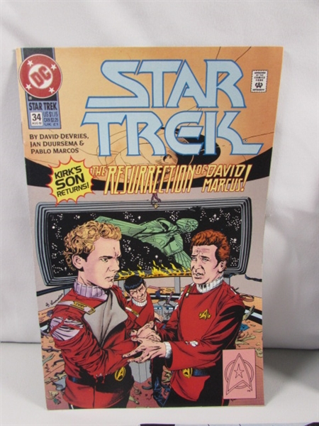 VINTAGE STAR TREK COMIC BOOKS