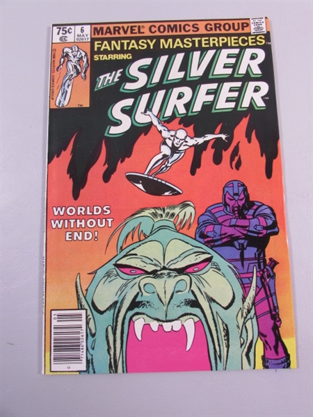 VINTAGE SILVER SURFER & SILVER SABLE COMIC BOOKS