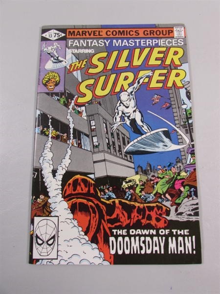 VINTAGE SILVER SURFER & SILVER SABLE COMIC BOOKS