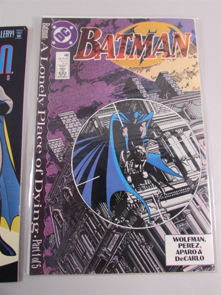 BATMAN COMIC BOOKS