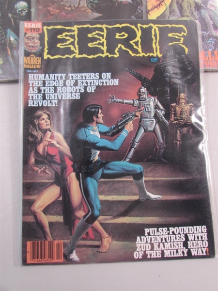 1980'S EERIE COMIC BOOKS