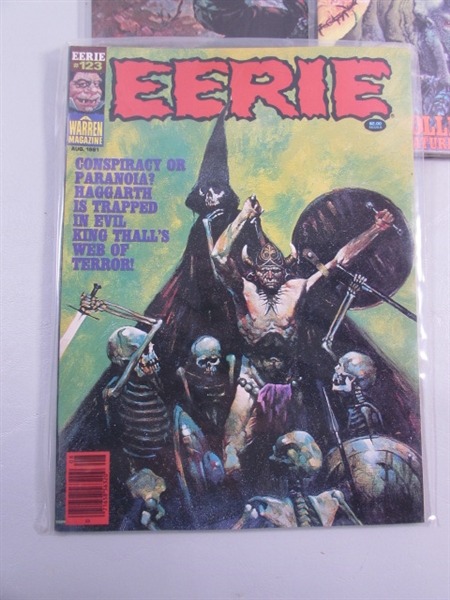 1980'S EERIE COMIC BOOKS