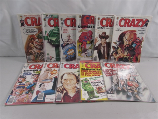 CRAZY MAGAZINE LOT