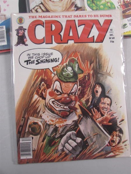 CRAZY MAGAZINE LOT