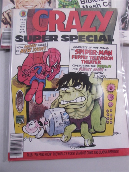 CRAZY MAGAZINE LOT