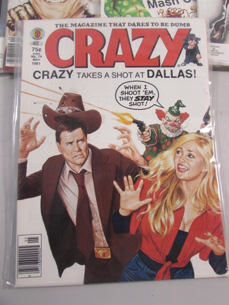 CRAZY MAGAZINE LOT