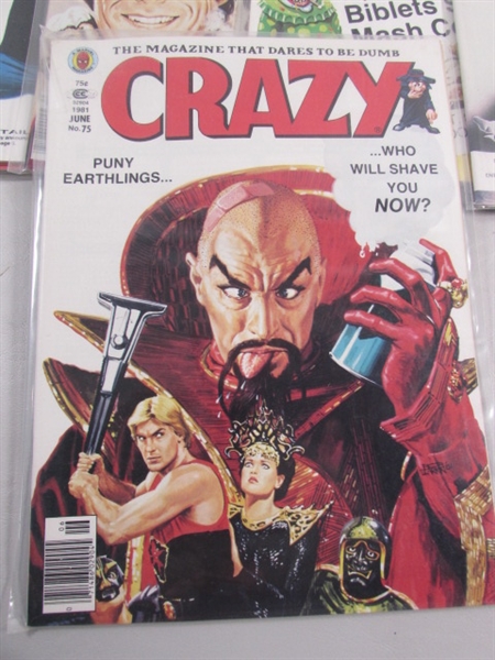 CRAZY MAGAZINE LOT