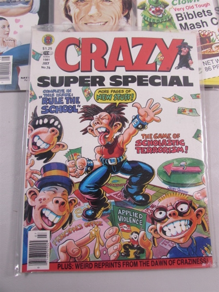 CRAZY MAGAZINE LOT