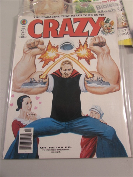 CRAZY MAGAZINE LOT