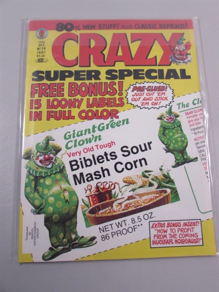 CRAZY MAGAZINE LOT