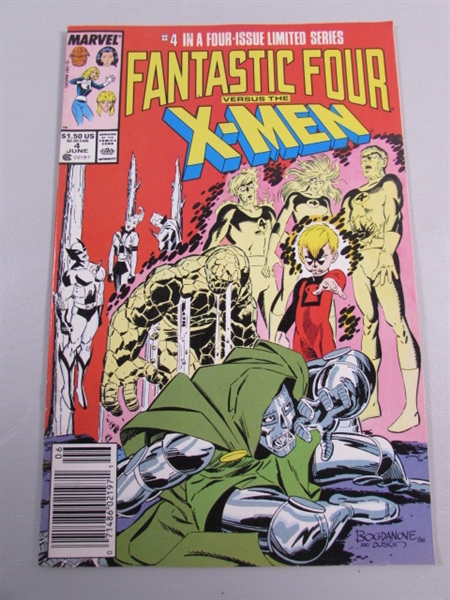 MARVEL RED SABLE & FANTASTIC FOUR VS X-MEN COMIC BOOKS