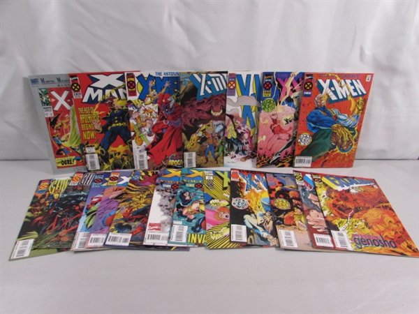 ASSORTED X-MEN, GENERATION X, X-FORCE & MORE COMIC BOOKS