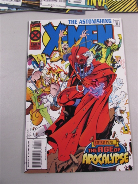 ASSORTED X-MEN, GENERATION X, X-FORCE & MORE COMIC BOOKS