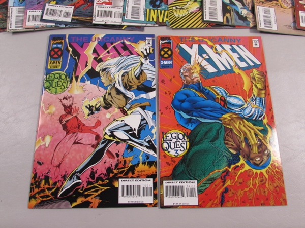 ASSORTED X-MEN, GENERATION X, X-FORCE & MORE COMIC BOOKS