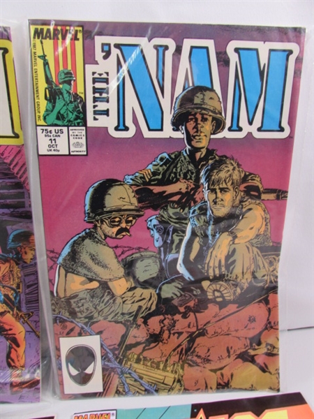 G.I. JOE & NOM COMIC BOOKS