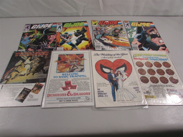 G.I. JOE & NOM COMIC BOOKS