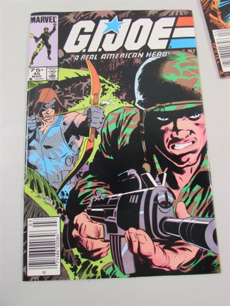 G.I. JOE & NOM COMIC BOOKS