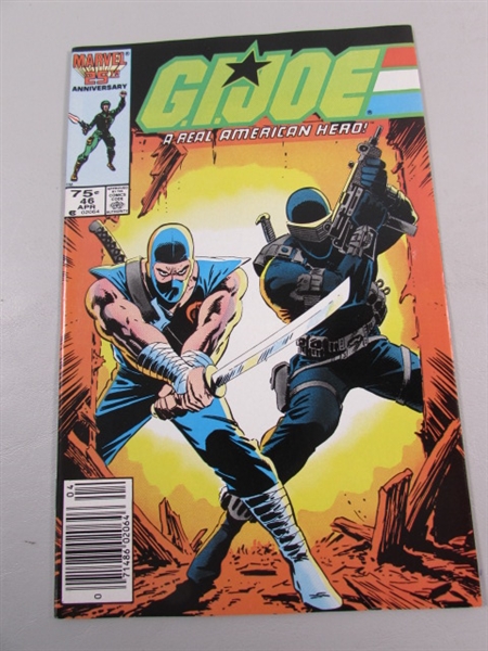 G.I. JOE & NOM COMIC BOOKS