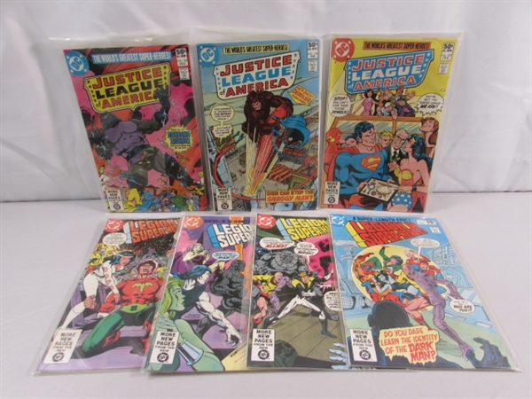 JUSTICE LEAGUE OF AMERICA COMIC BOOKS