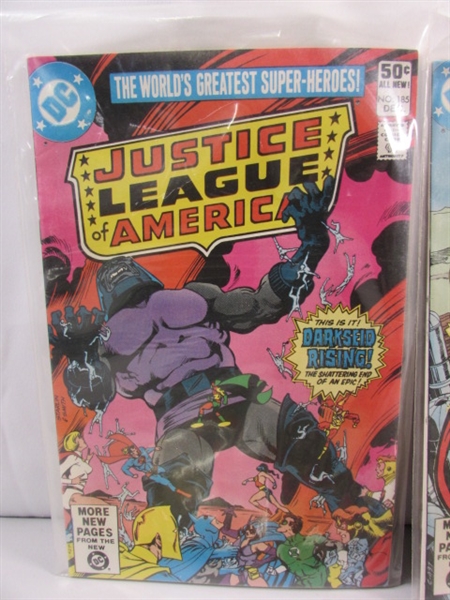 JUSTICE LEAGUE OF AMERICA COMIC BOOKS