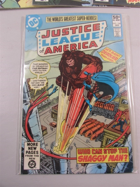 JUSTICE LEAGUE OF AMERICA COMIC BOOKS