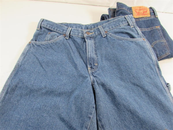 MEN'S DICKIES & LEVIS JEANS SIZE 32X32