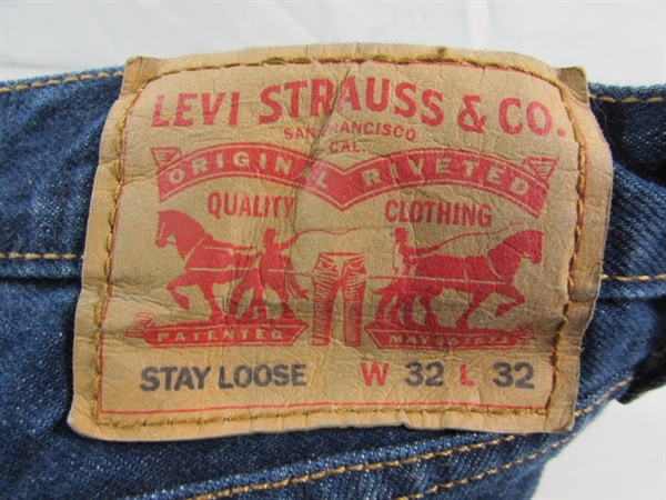 MEN'S DICKIES & LEVIS JEANS SIZE 32X32