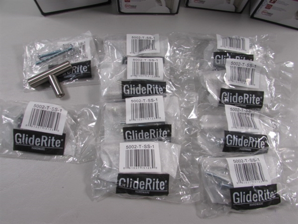 NEW DELTA HARDWARE & GLIDE RITE DRAWER PULLS